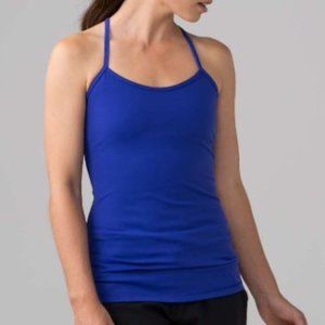 Lululemon Power Y Tank Blue